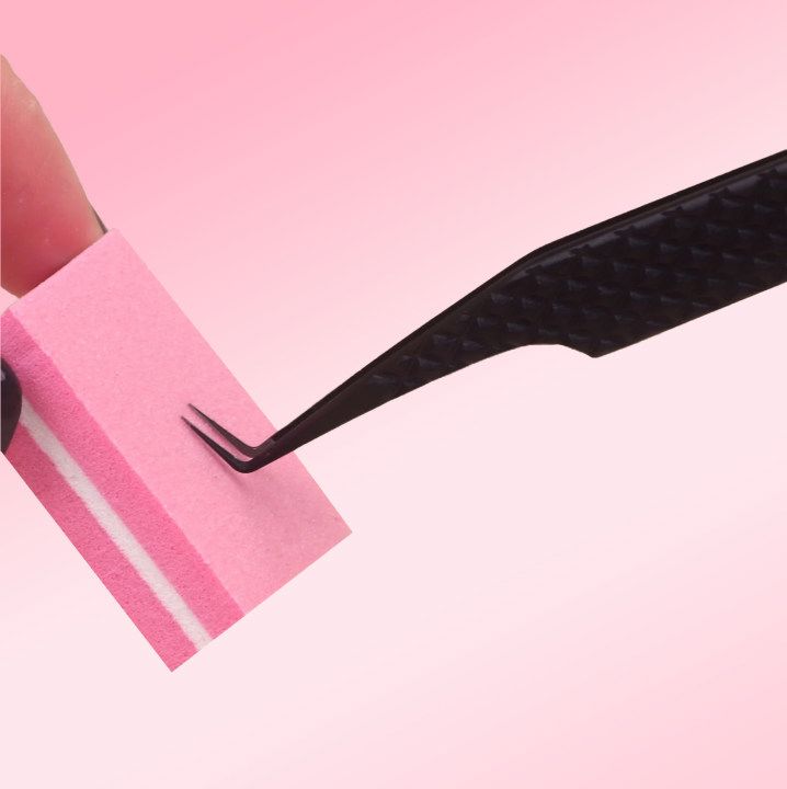 10 PCS Fix Tweezer File VEYELASH