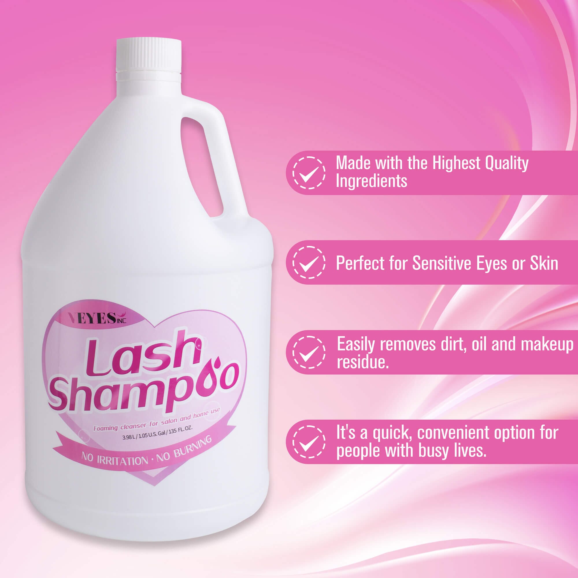 1.05 Gal Lash Shampoo VEYELASH®
