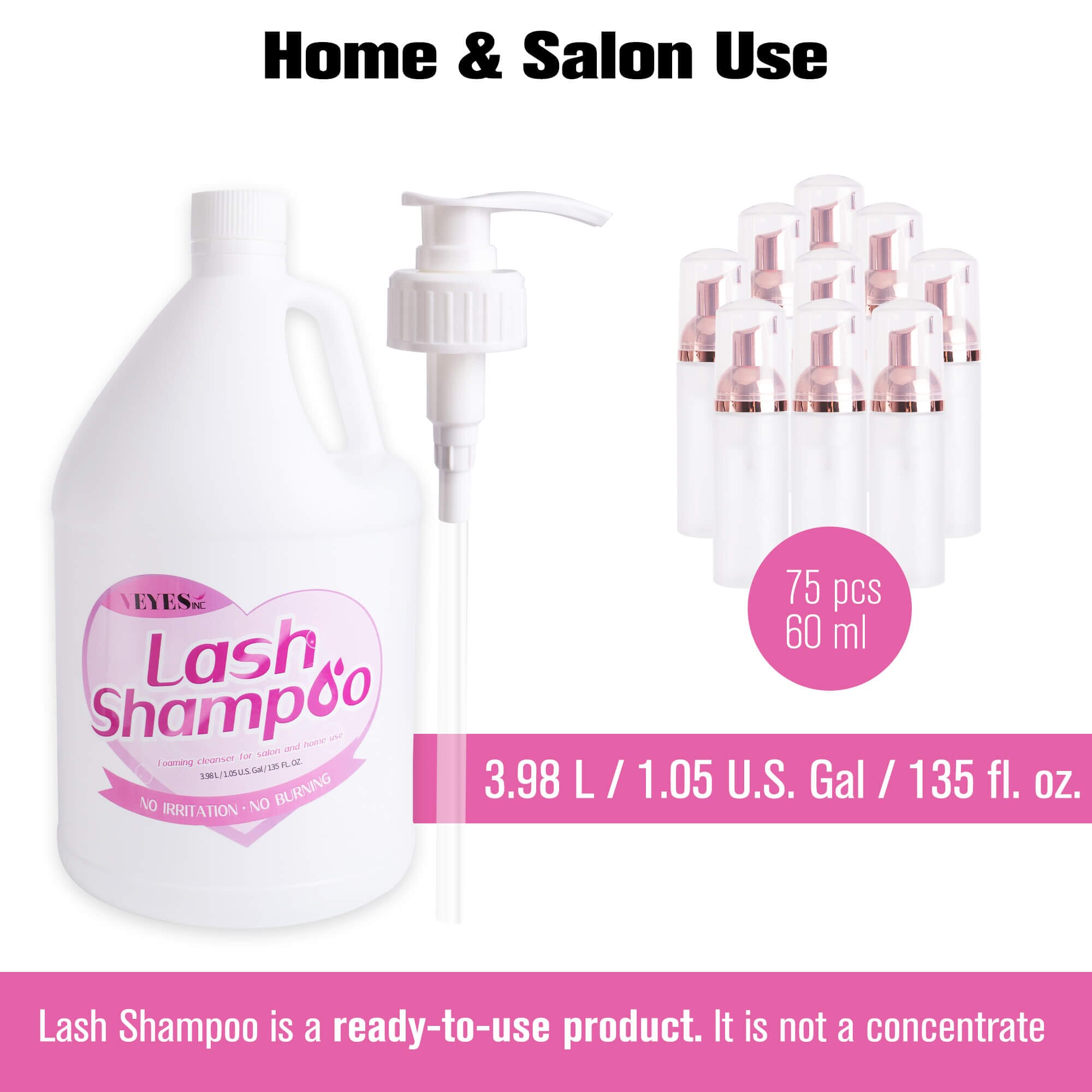 1.05 Gal Lash Shampoo VEYELASH®