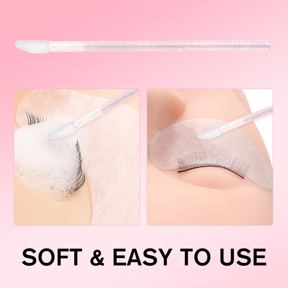 50PCS Glitter Lip Brush VEYELASH