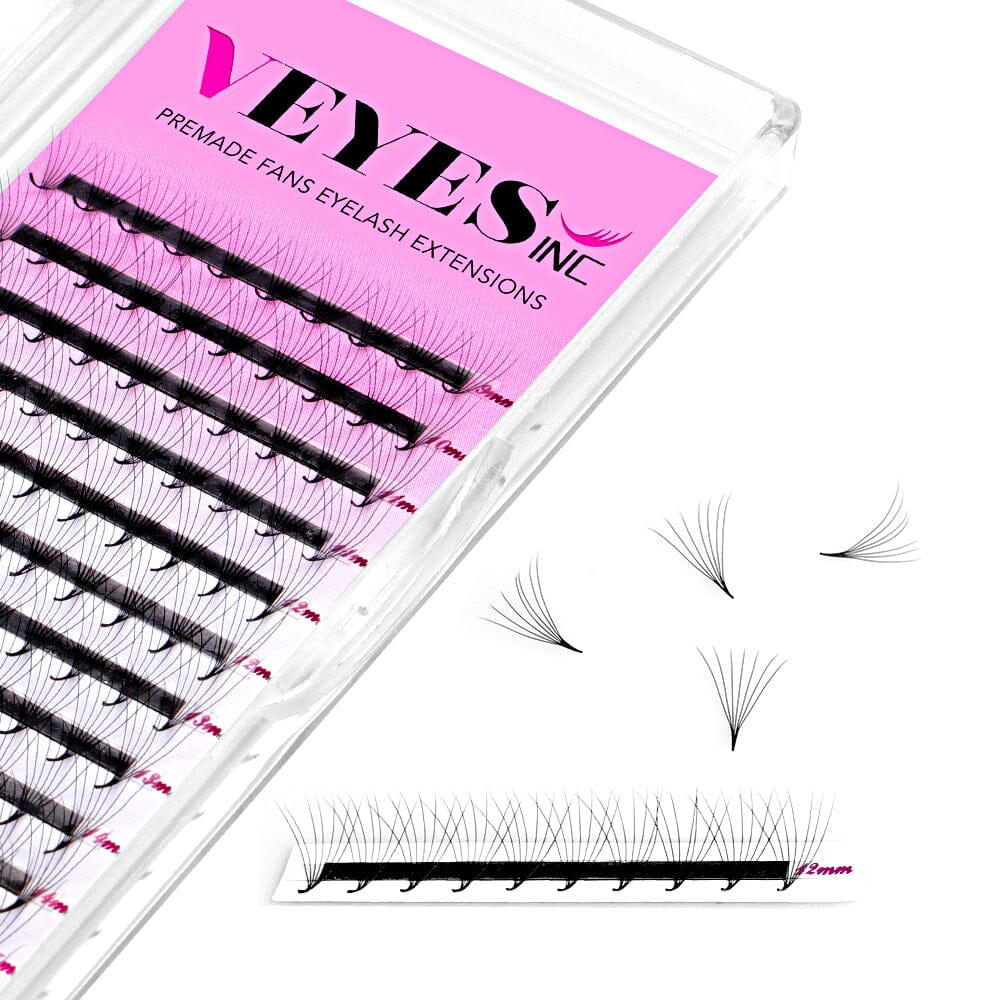 5D 7D 10D Premade Fans 0.05mm Premade volume fans VEYELASH
