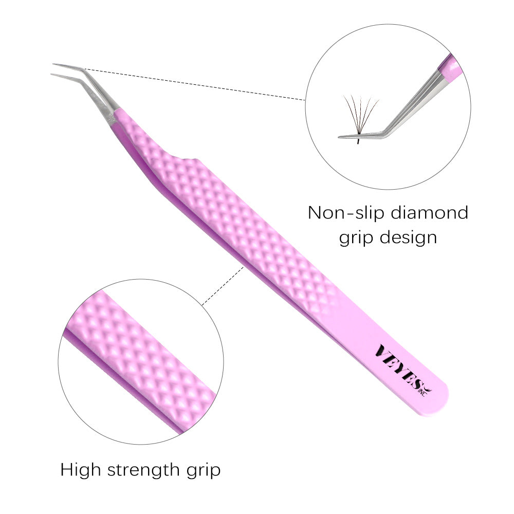 QUEEN Volume Lash Tweezer Purple