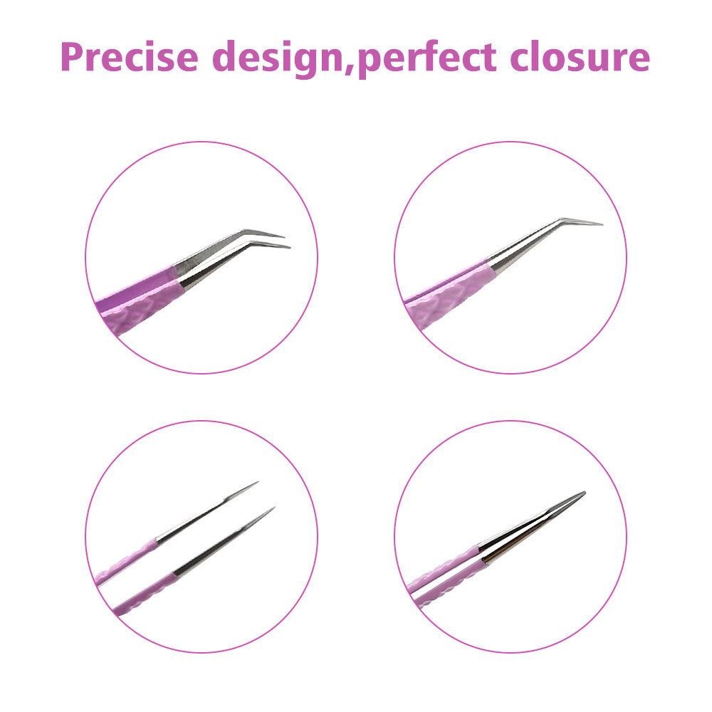 QUEEN Volume Lash Tweezer Purple
