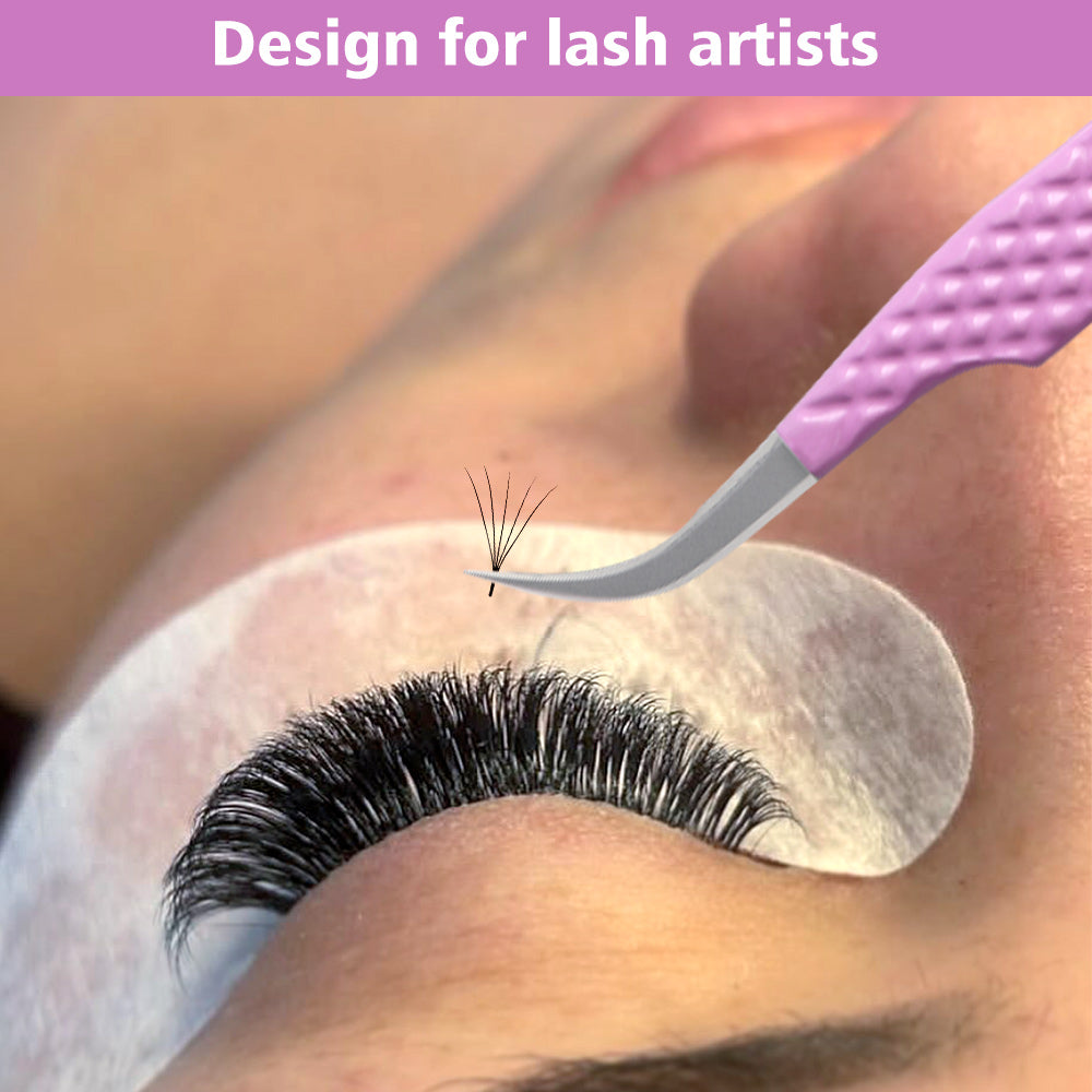 Volume J45 Purple Lash Tweezer