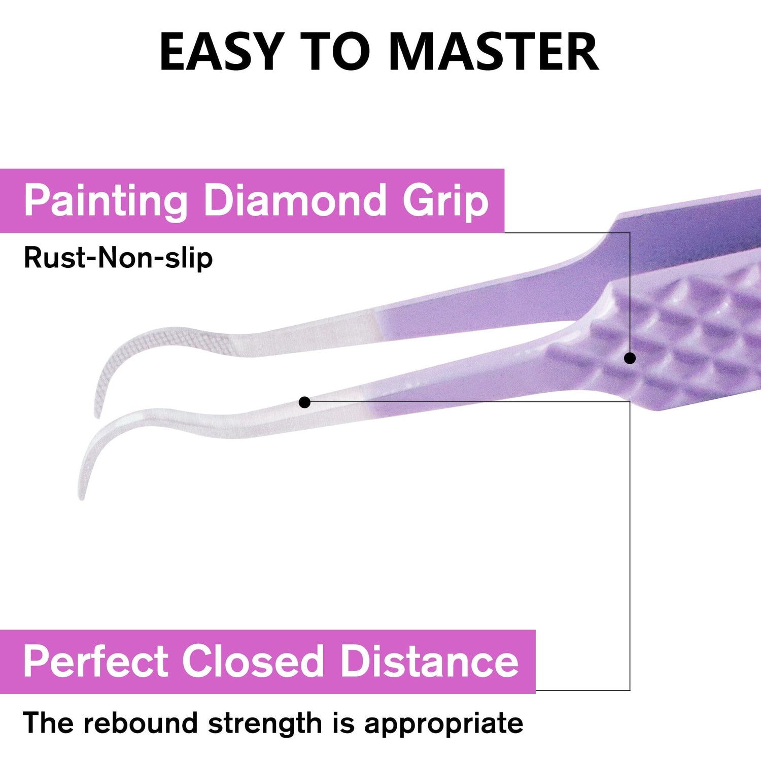 ArchGrip Fiber Tip Tweezer Tweezers VEYELASH