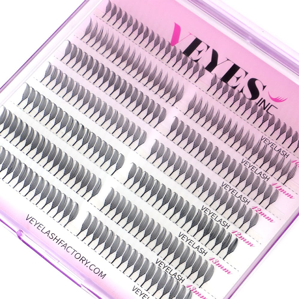Birdie Lashes Premade volume fans VEYELASH