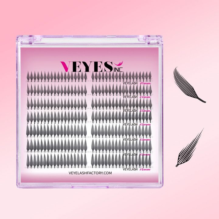 Birdie Lashes Premade volume fans VEYELASH