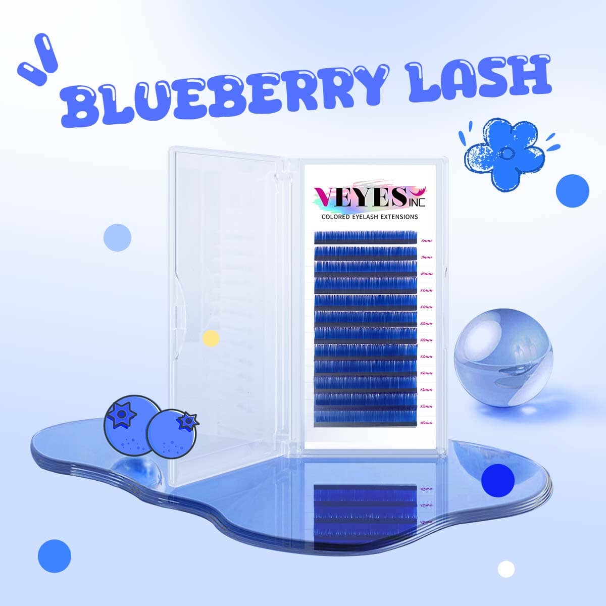 Blueberry Lash Individual eyelashes VEYELASH®