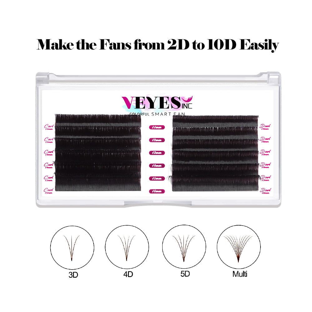 Brown Self Fanning Lash VEYELASH®