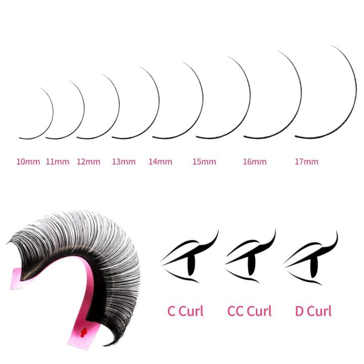 Cashmere™ Fauxmink Lashes 0.07MM Individual eyelashes VEYELASH