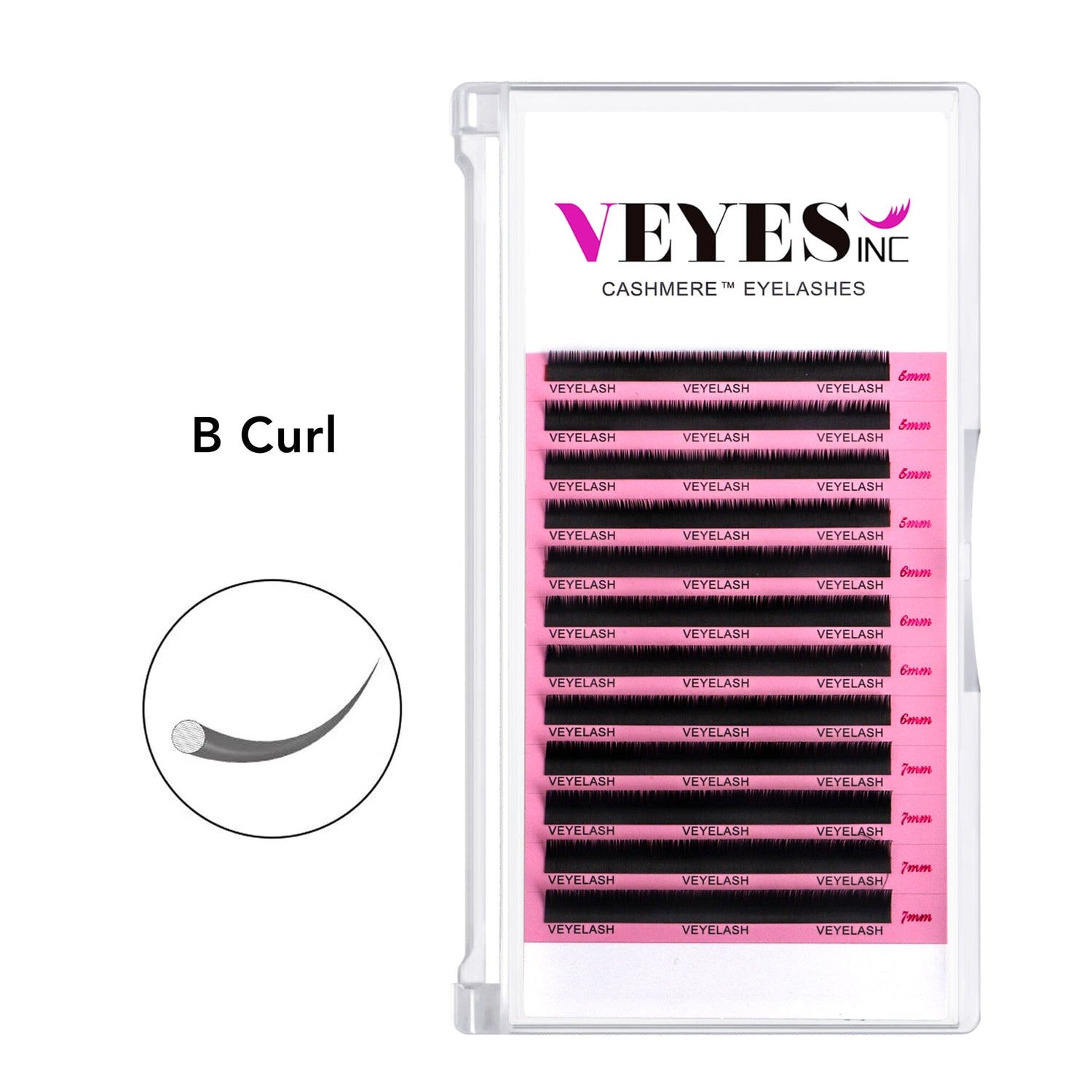 Cashmere Lashes - 5-7mm Bottom Lash Individual eyelashes VEYELASH®