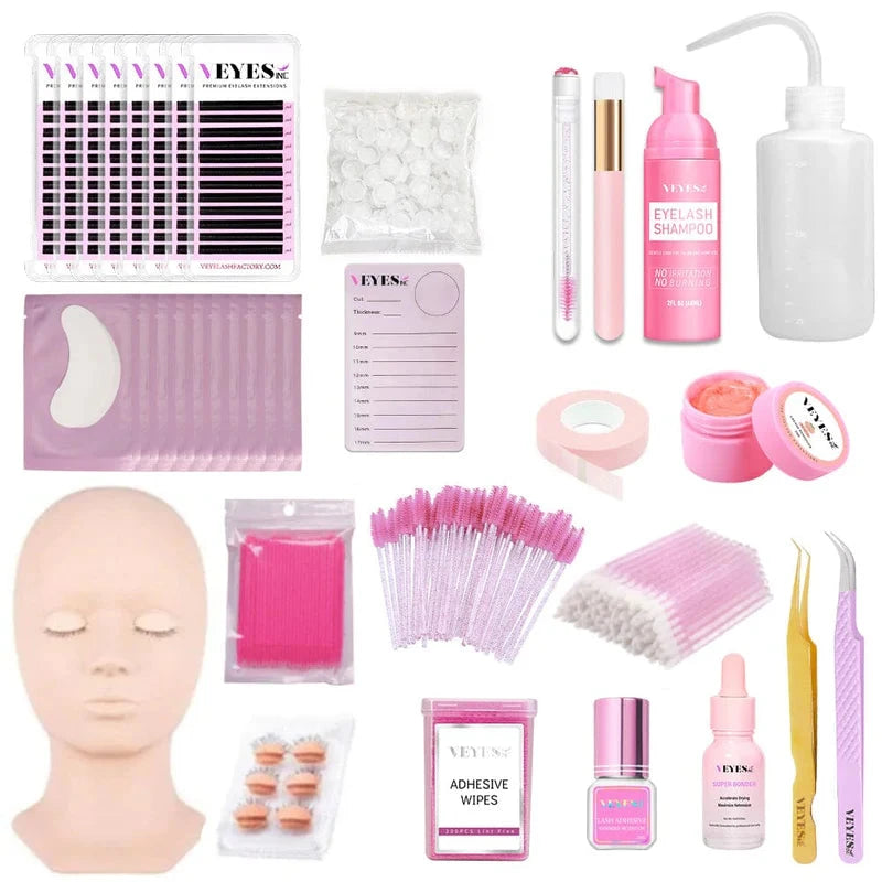 Classic Eyelash Students Training Kit Eyelash Kits VEYELASH