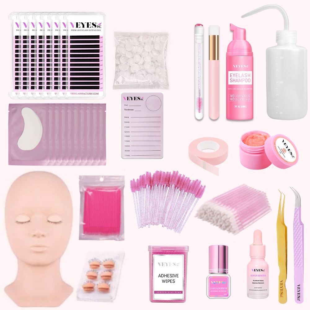 Classic Eyelash Students Training Kit Eyelash Kits VEYELASH