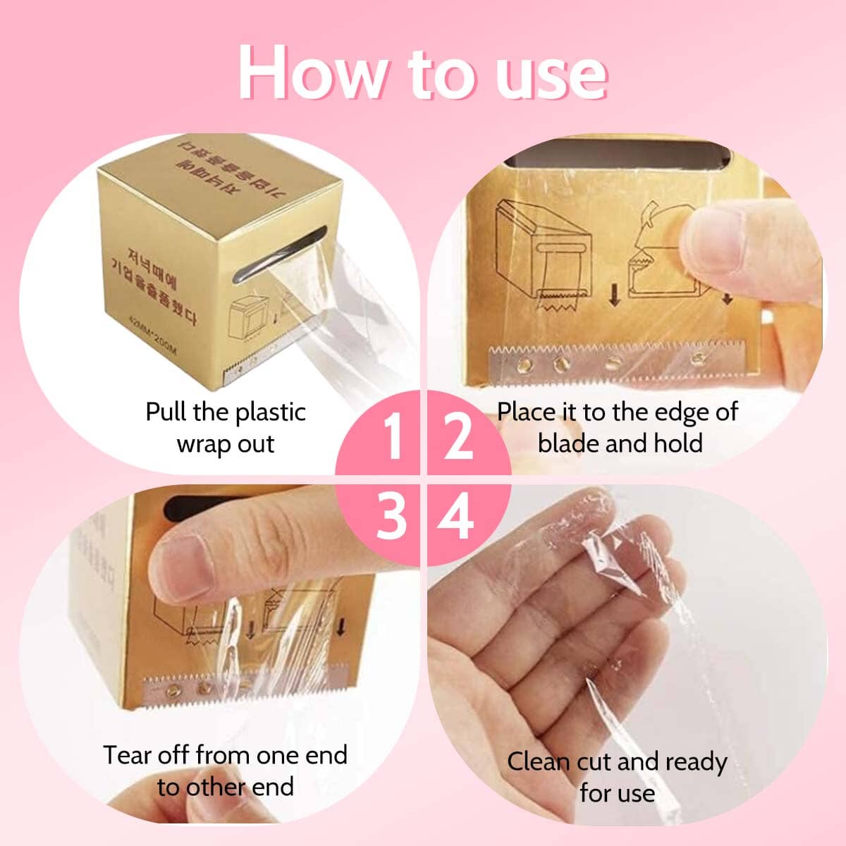 Clear Wrap Film VEYELASH
