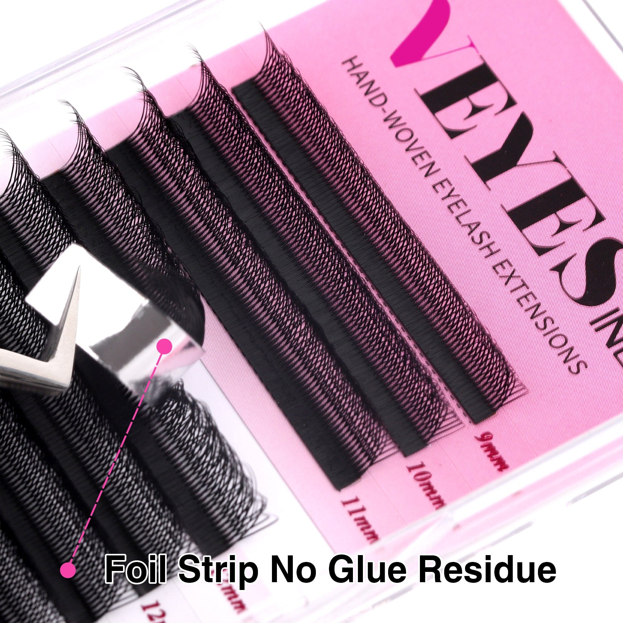 Double-Tip 6D W Lash Extensions Individual eyelashes VEYELASH