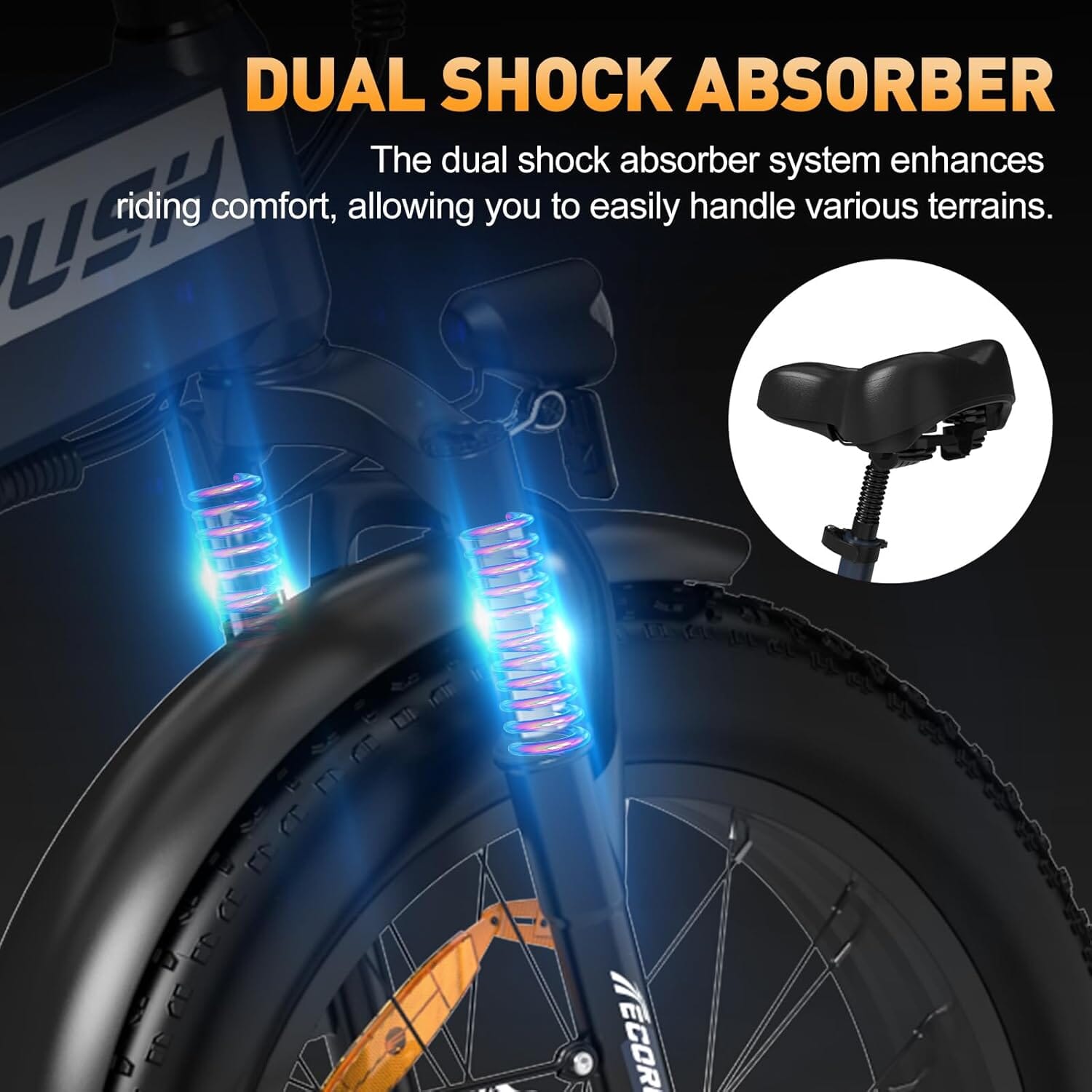 ECORUSH E Bike VEYELASH®