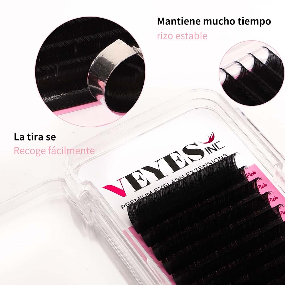 Extensiones de pestañas premium México VEYELASH