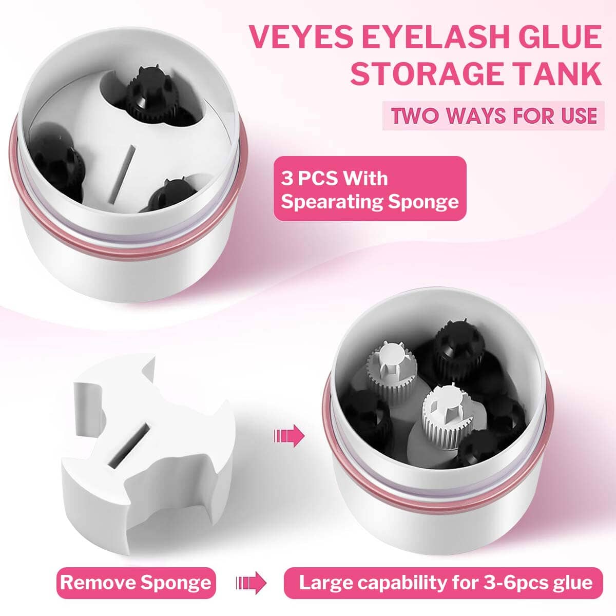 Eyelash Glue Storage Tank VEYELASH