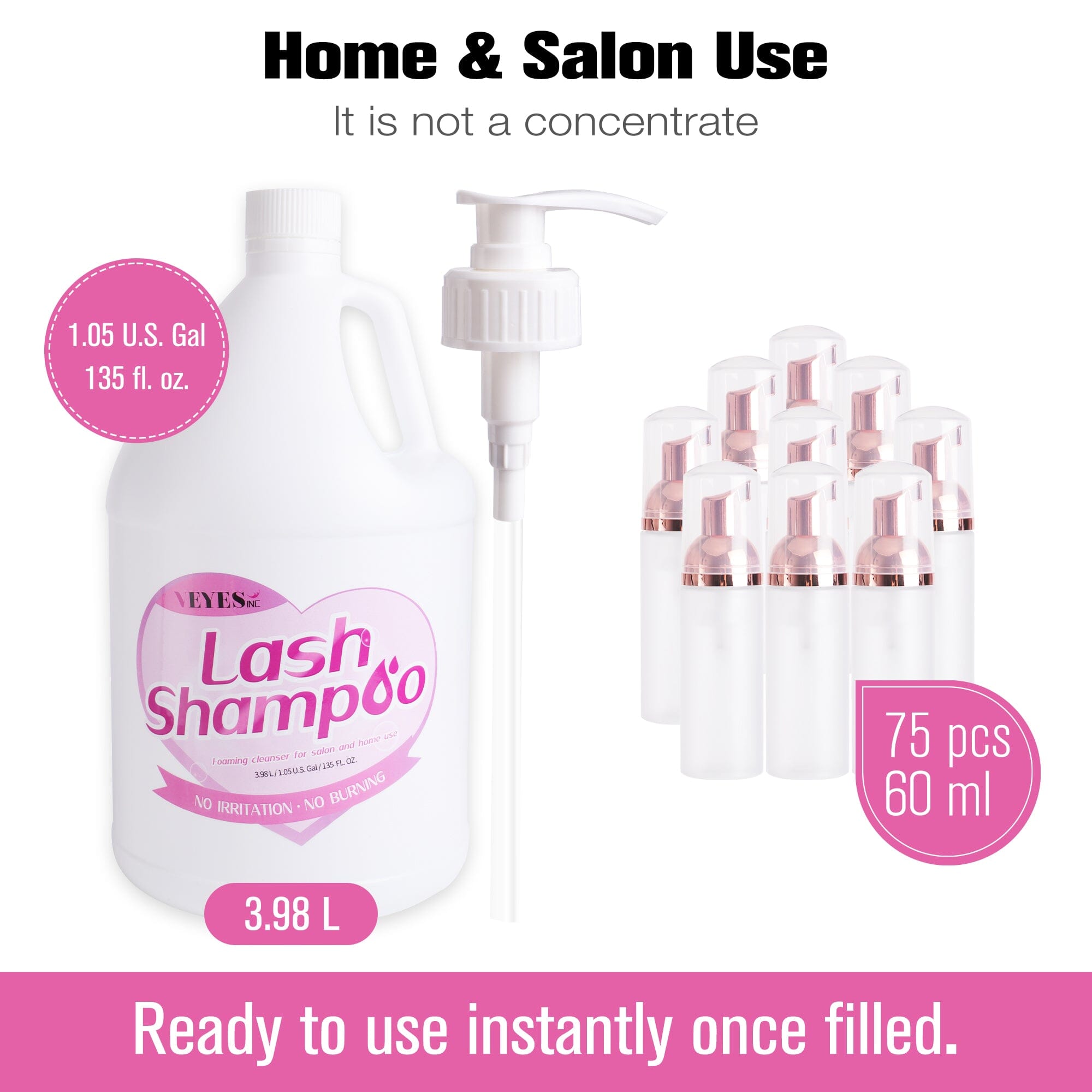 1 Gallon Lash Shampoo VEYELASH®