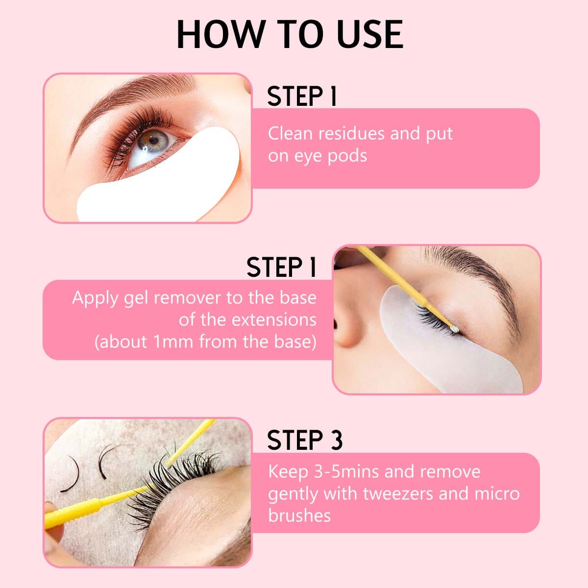 Gel Removal VEYELASH