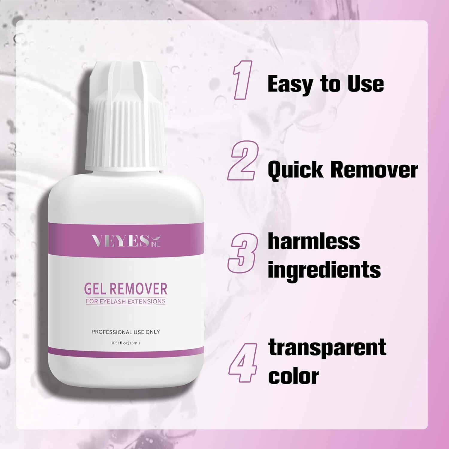 Gel Remover VEYELASH® 15ml/0.51oz