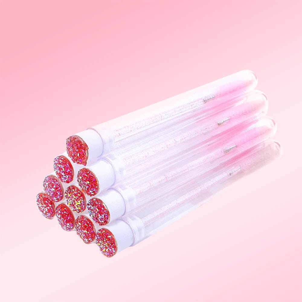 Glitter Mascara Brushes With Tube Eyelash brushes VEYELASH
