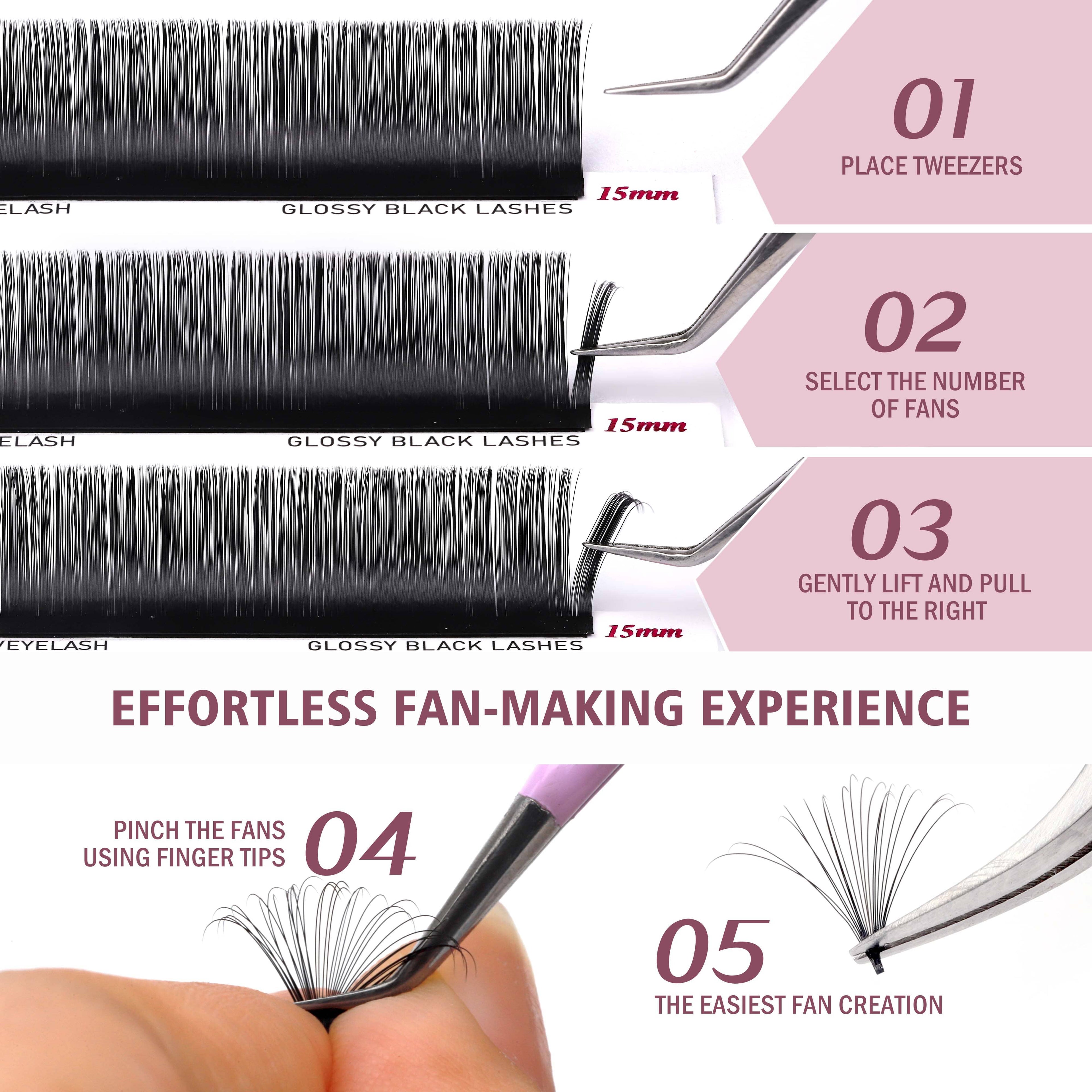 Glossy Black Lashes VEYELASH®