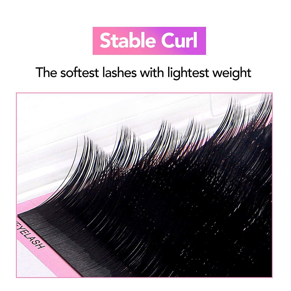 J Curl Lash Extensions Individual eyelashes VEYELASH