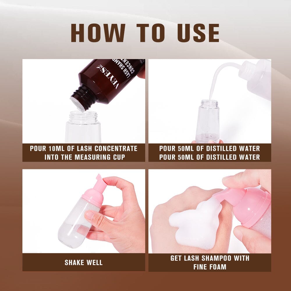 Lash Shampoo Concentrate Kit VEYELASH®