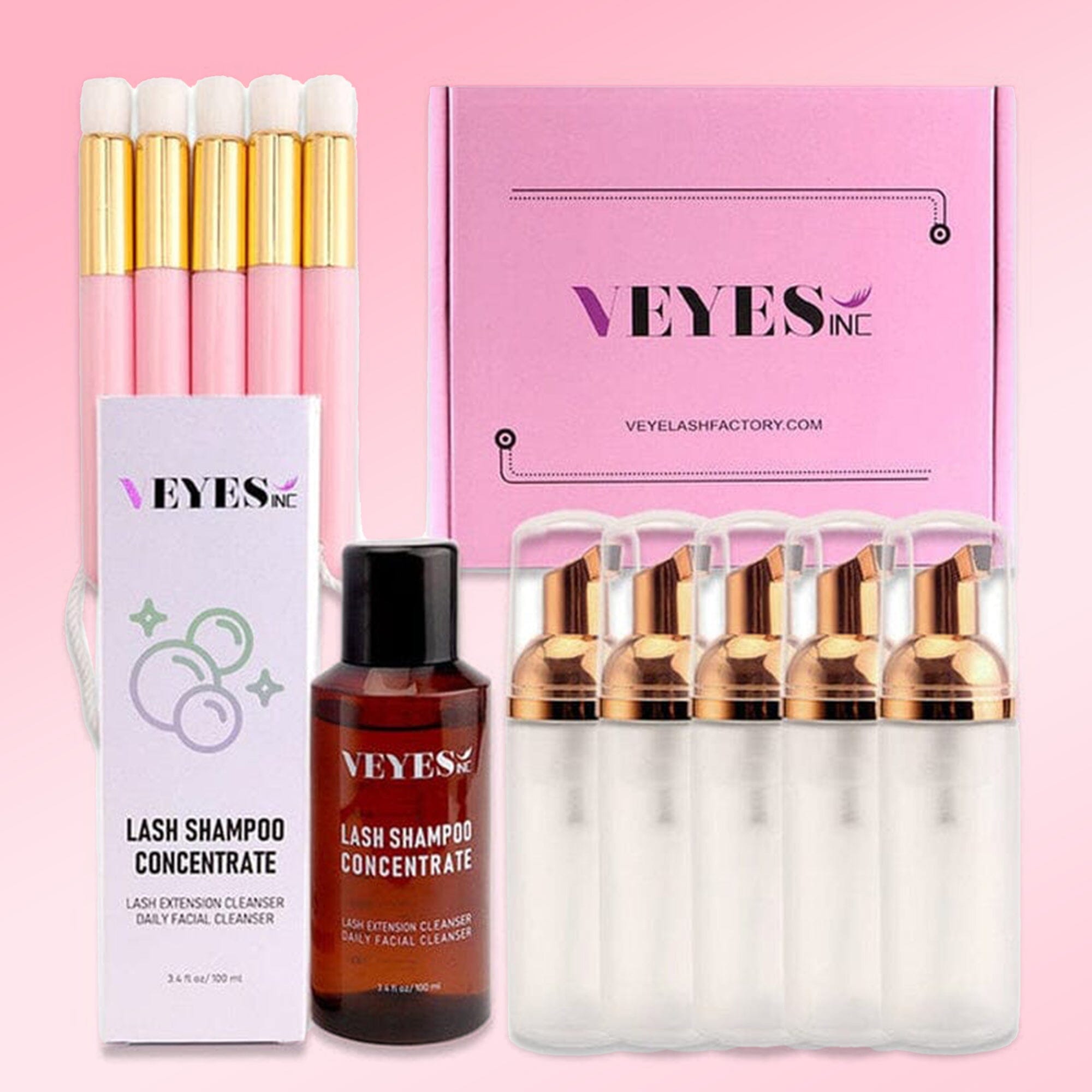 Lash Shampoo Concentrate Kit VEYELASH®