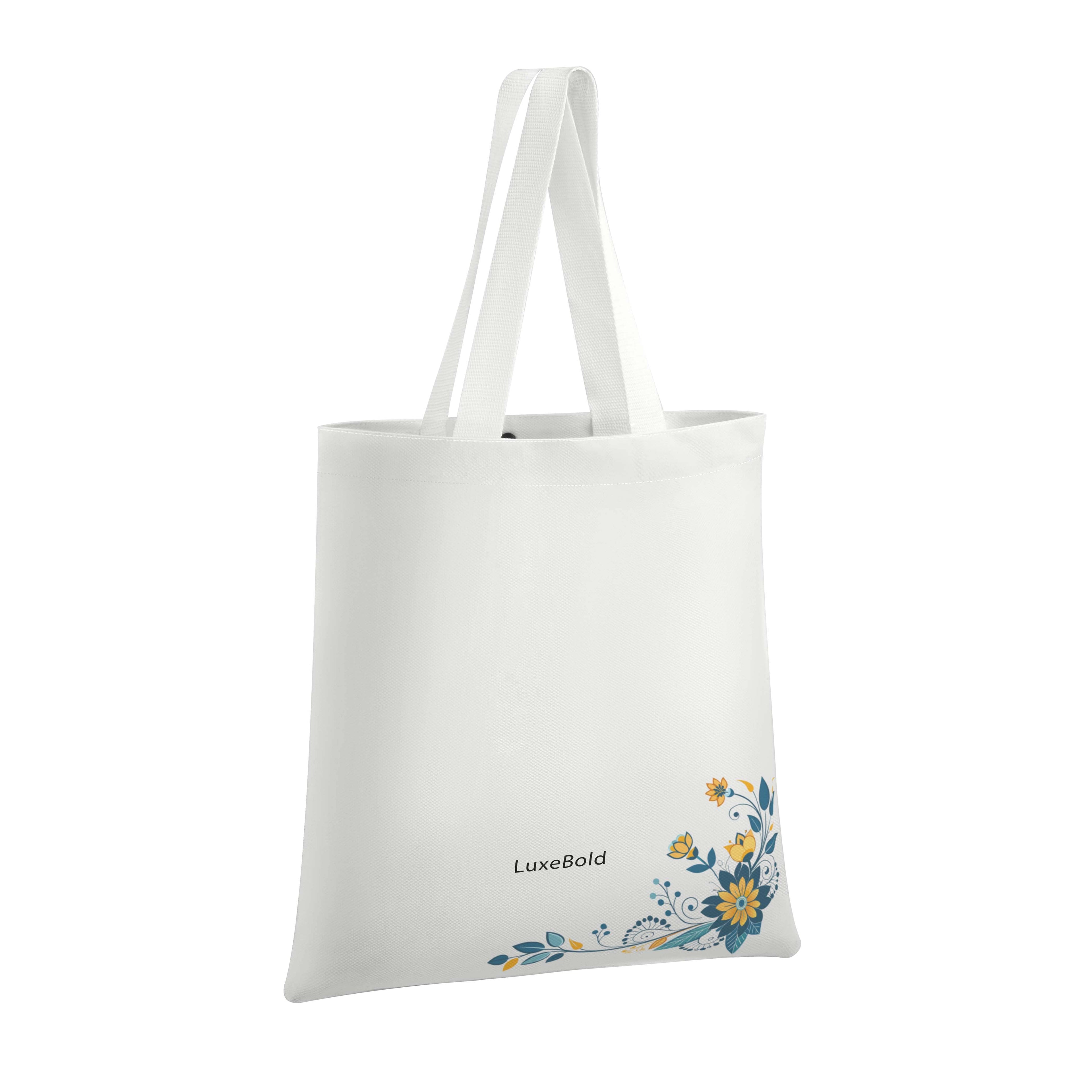LuxeBold Canvas Tote Bag VEYELASH®