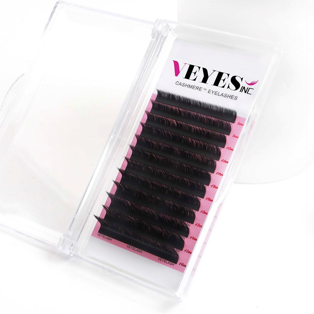 M Curl Eyelash Extensions Individual eyelashes VEYELASH 0.05 8-16 MIX