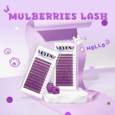 Mulberries Lash 0.07mm CA95131 Individual eyelashes VEYELASH® 