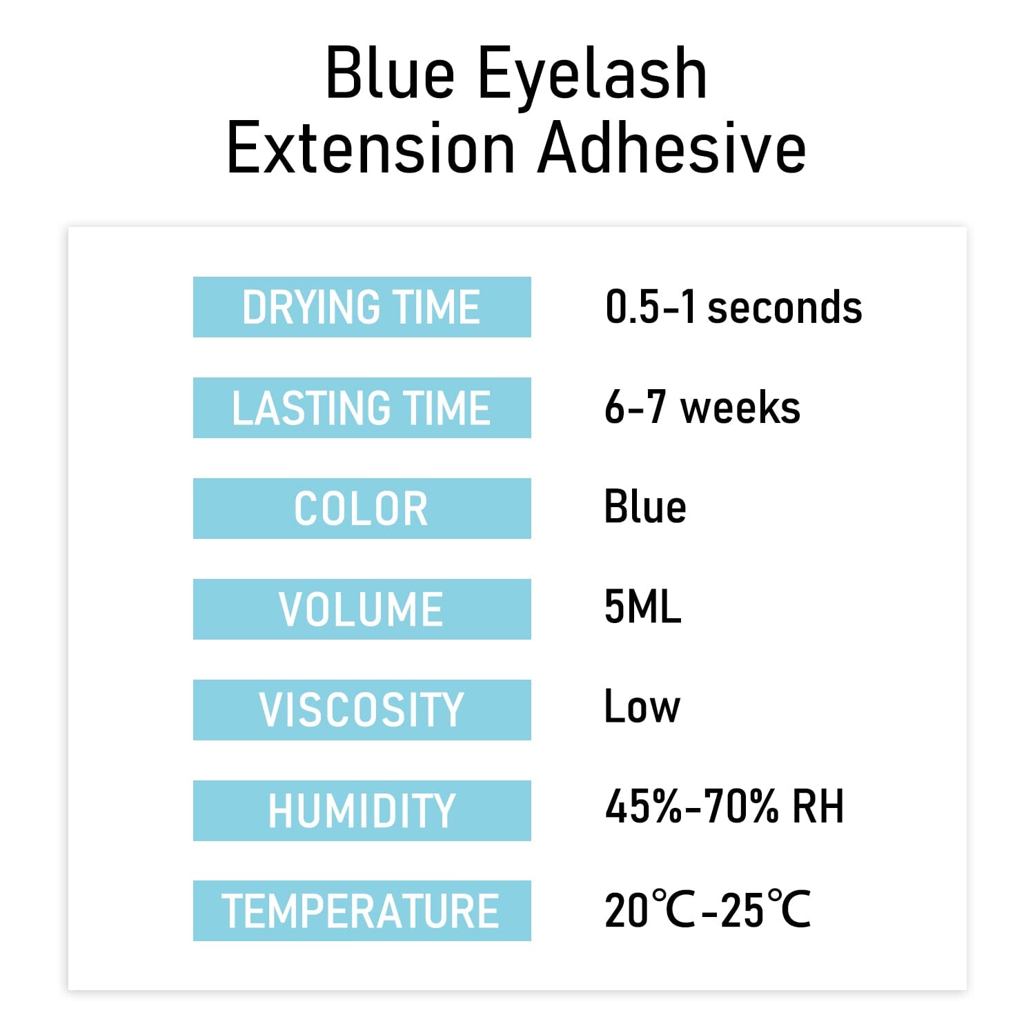 Multi Color Lash Glue VEYELASH®
