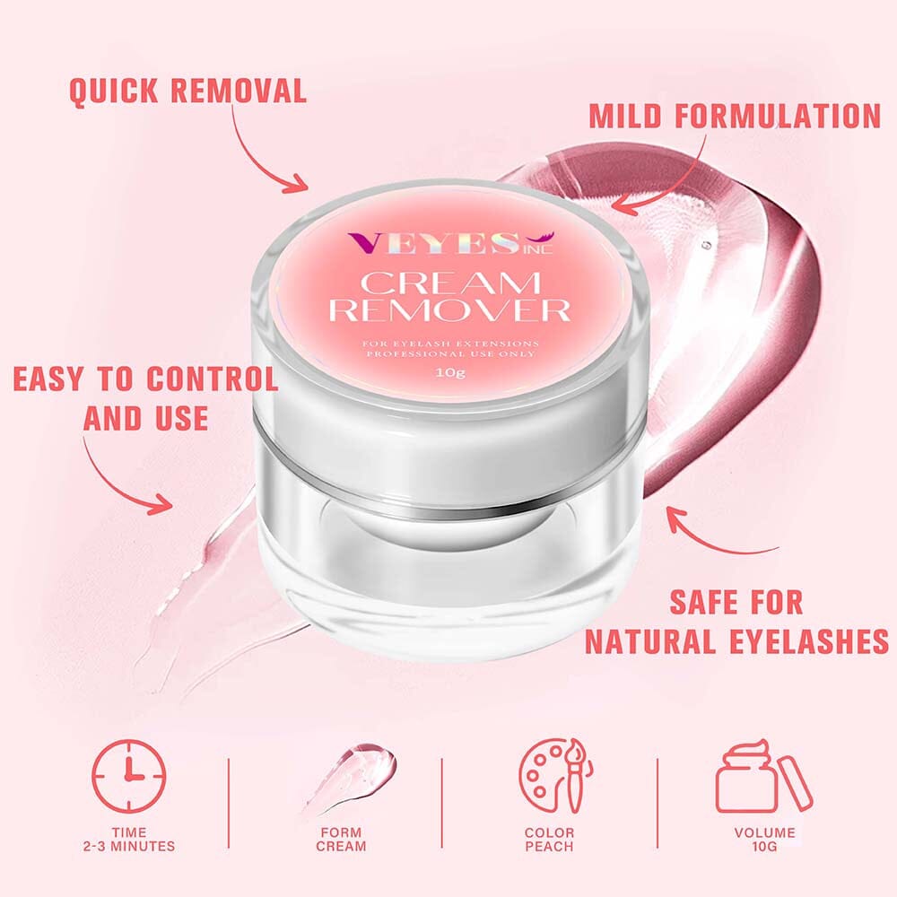 New 10g Peach Flavor Eyelash Remover VEYELASH®