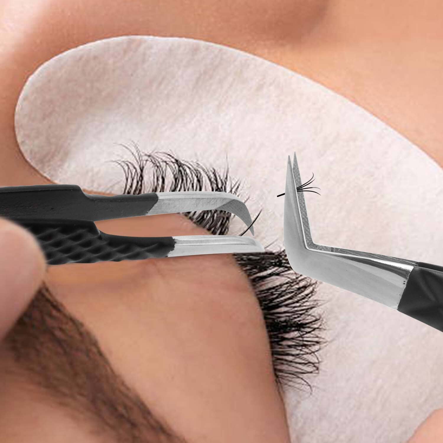 Noir Fiber Tweezer Kit Tweezers VEYELASH