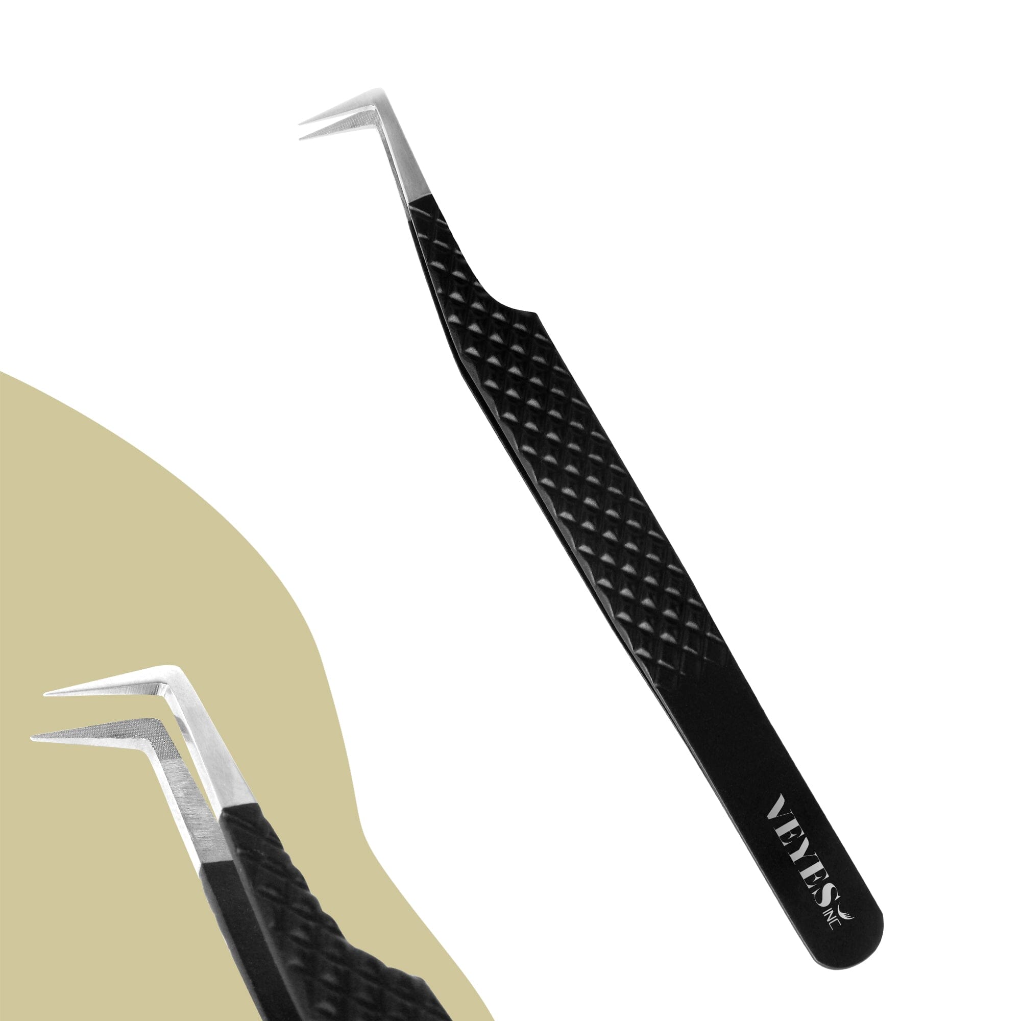 Noir N°3 - Fiber Lash Tweezer Tweezers VEYELASH