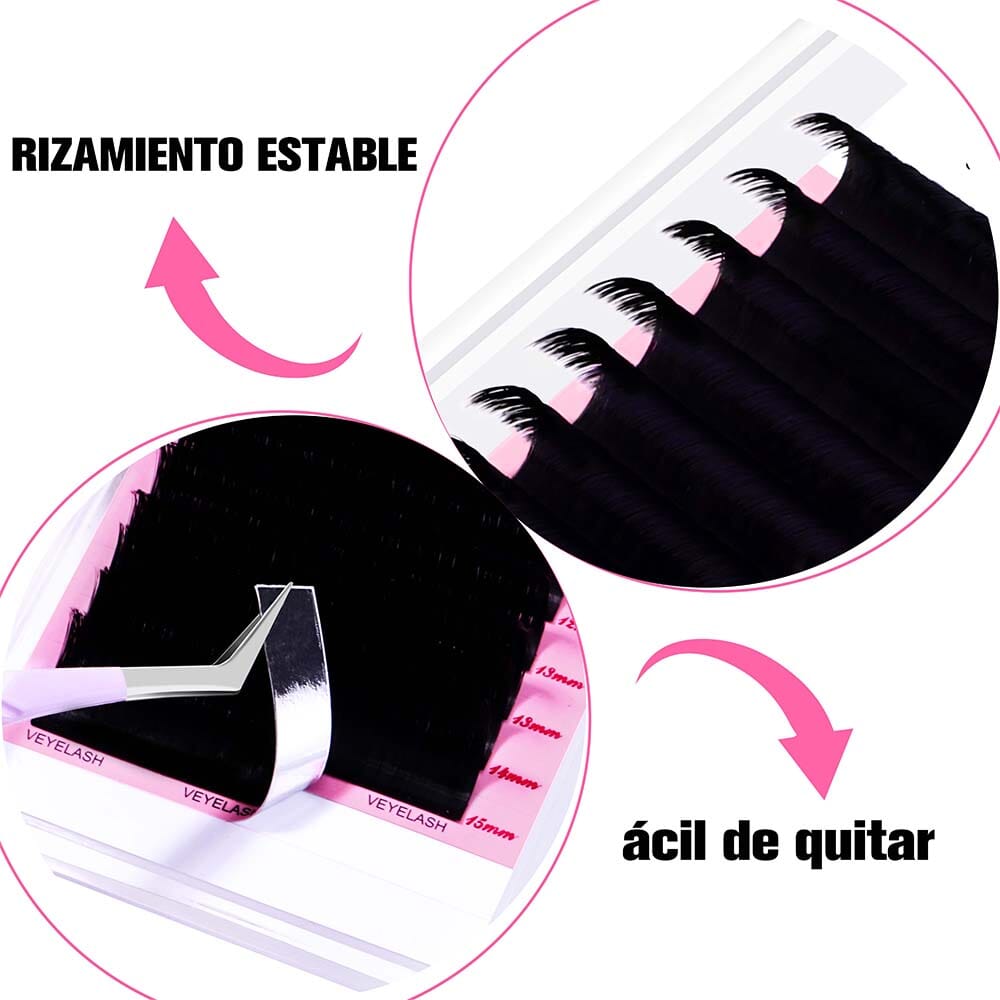 Pestañas Cashmere Smart Fan™ México VEYELASH®