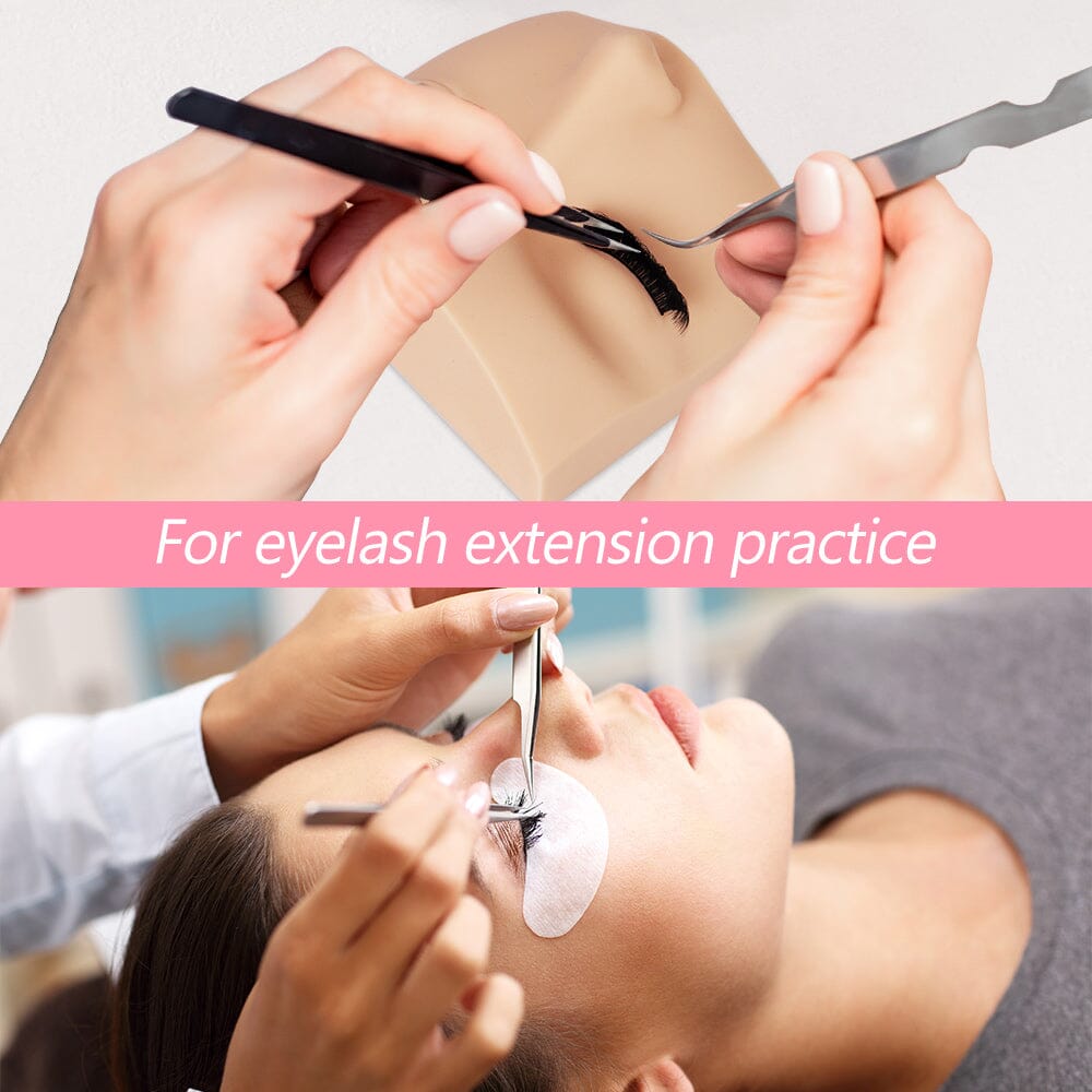 Portable Practice Training Head Practice mannequin VEYELASH®