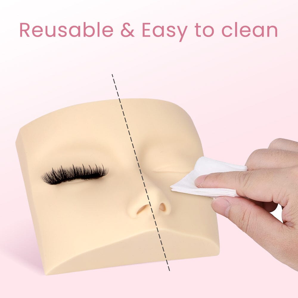 Portable Practice Training Head Practice mannequin VEYELASH®