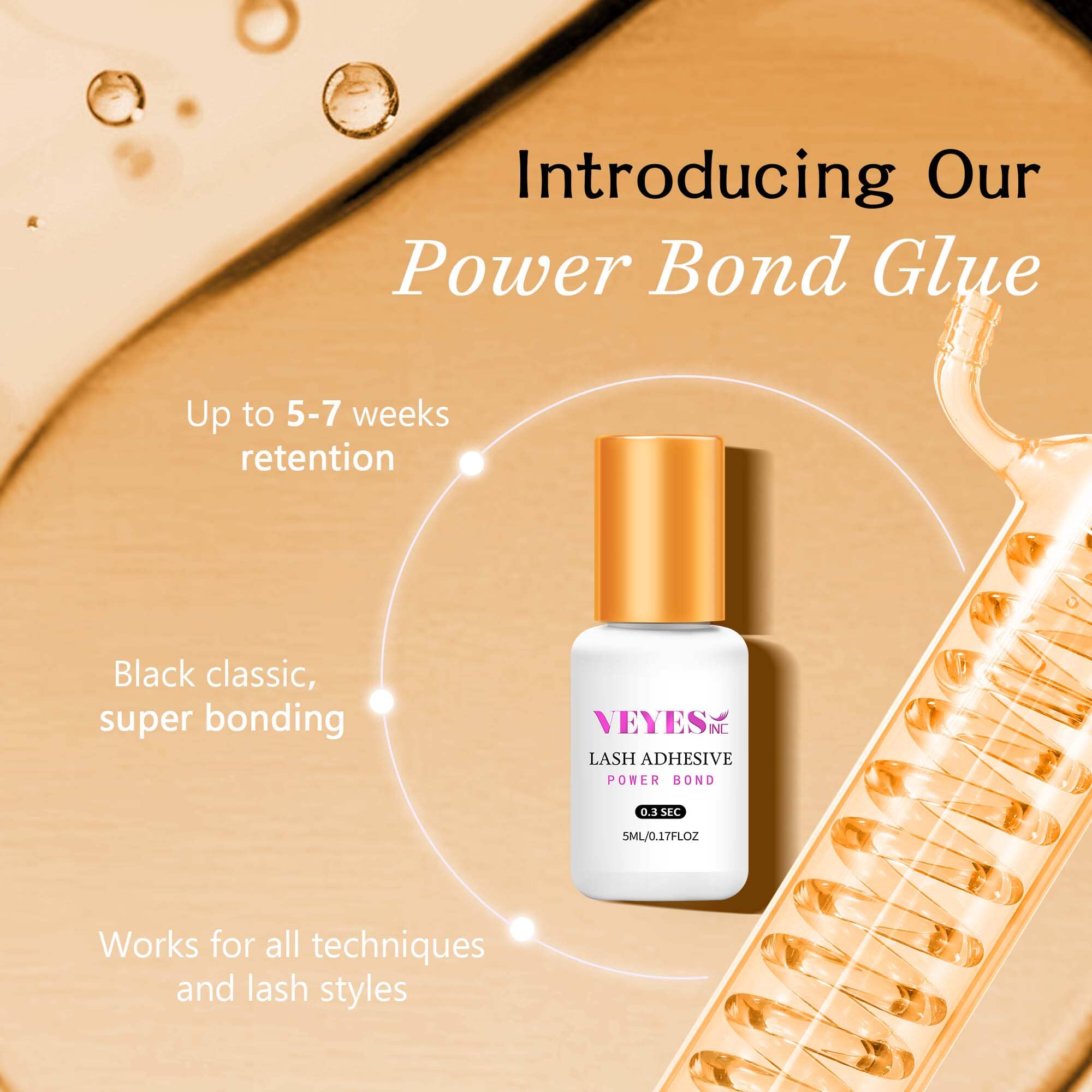 Power Bond - Lash Extension Glue VEYELASH®
