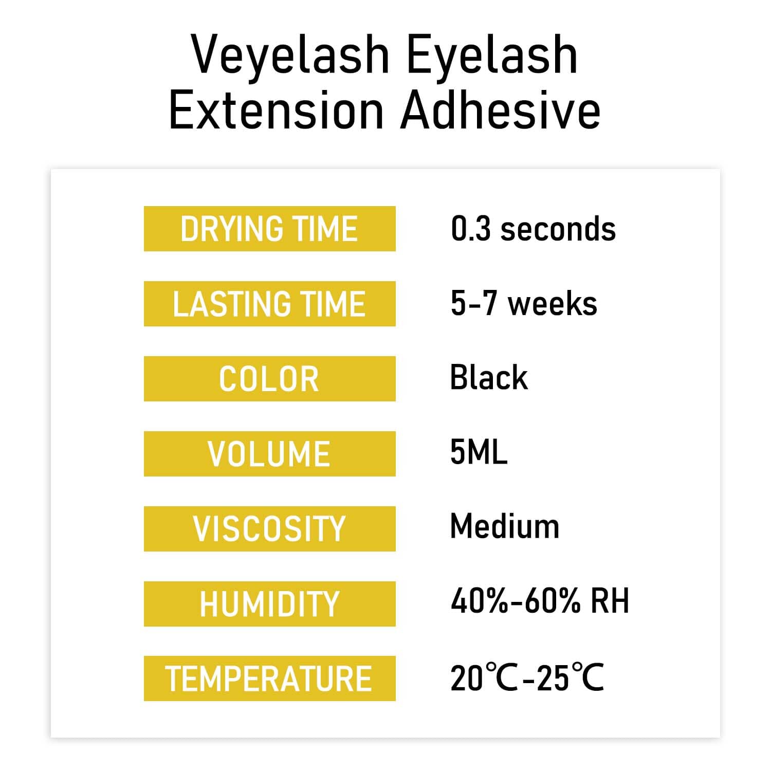 Power Bond - Lash Extension Glue VEYELASH®