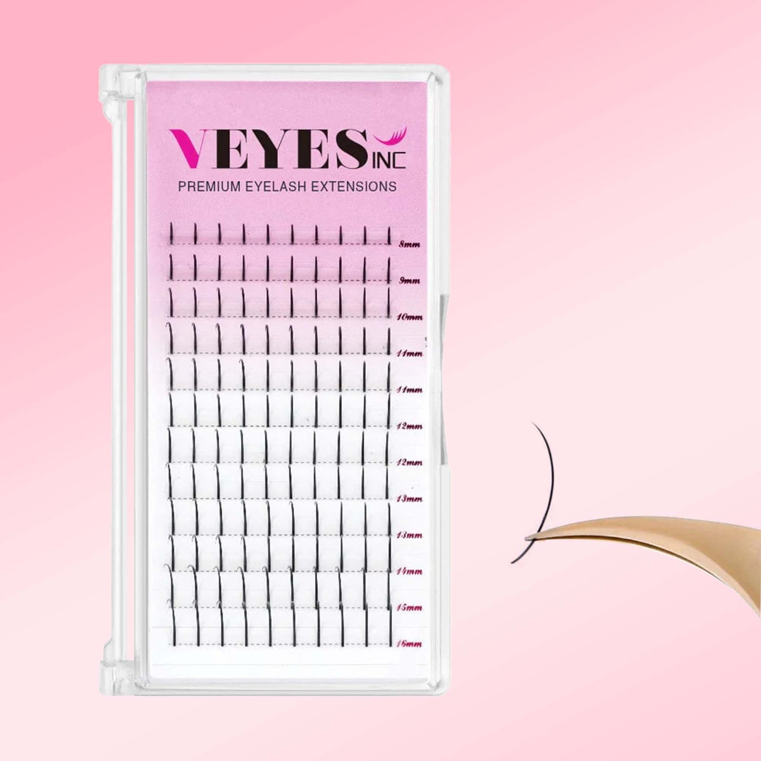 Premade Fan Spikes Lash Extensions Premade volume fans VEYELASH