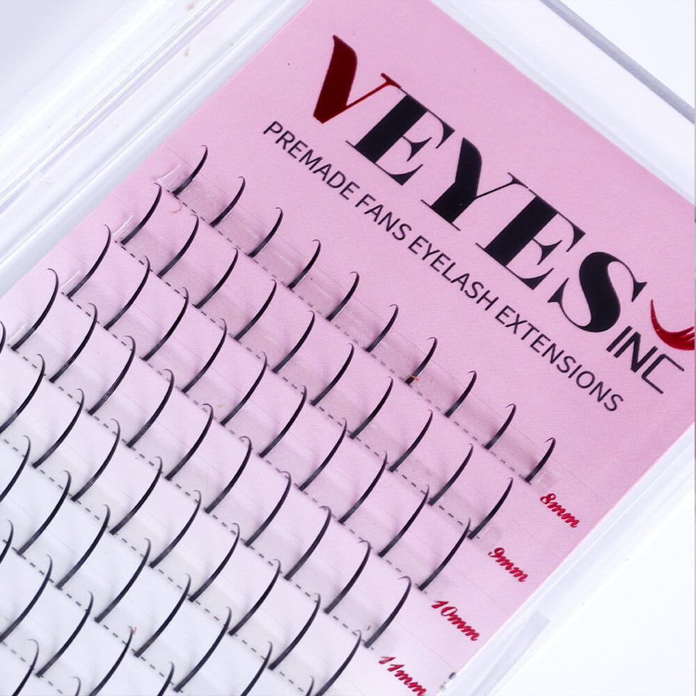 Premade Fan Spikes Lash Extensions Premade volume fans VEYELASH