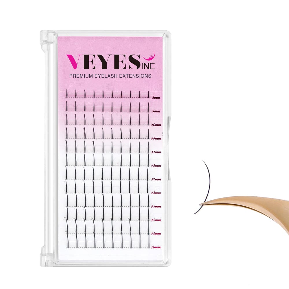 Premade Fan Spikes Lash Extensions Premade volume fans VEYELASH