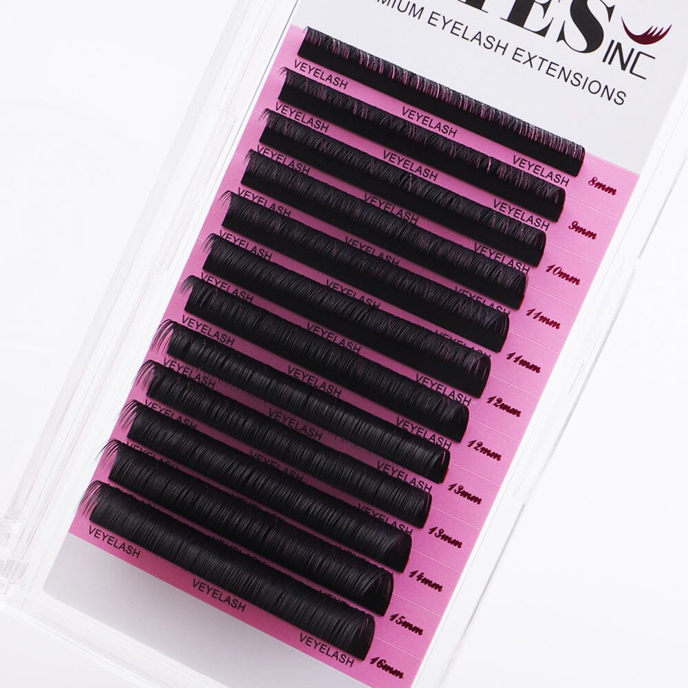 Premium Eyelash Extensions 0.05mm Individual eyelashes VEYELASH DD 8-16 mix