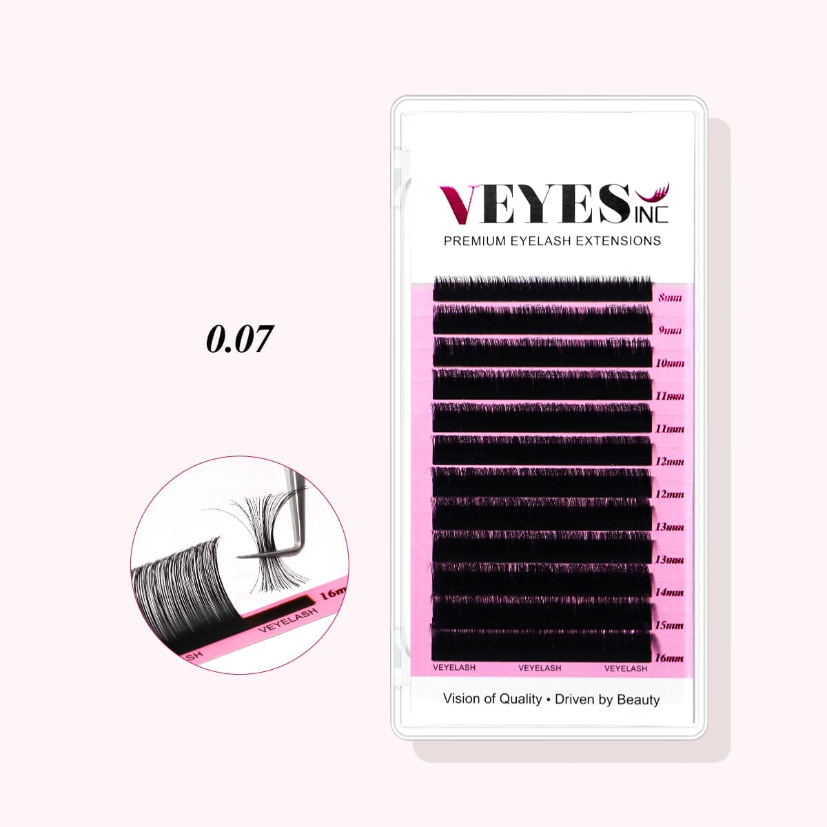 Individual Lash Extensions Russian Lahes Classia Lashes Volume