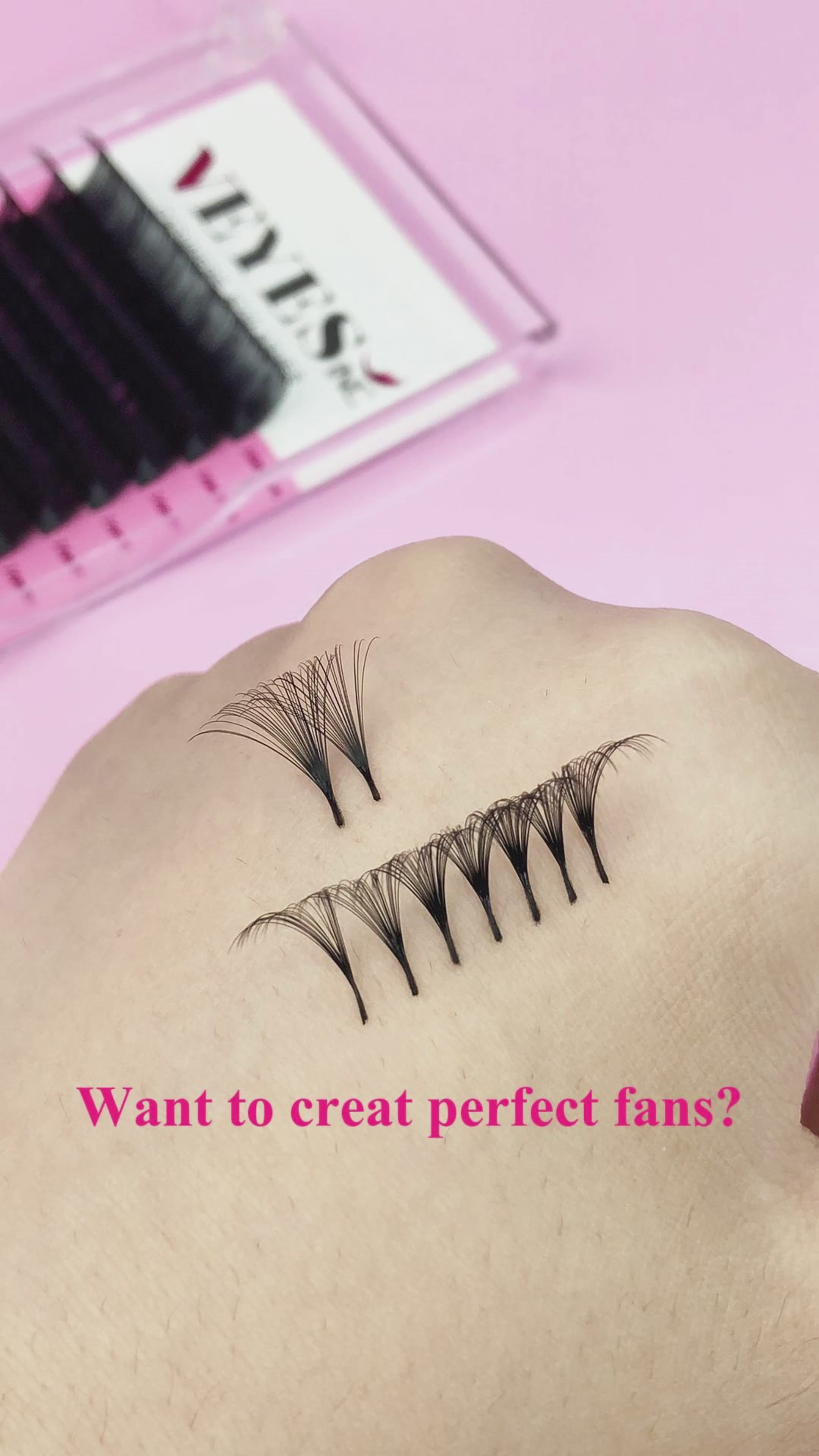 QUEEN Volume Lash Tweezer Purple