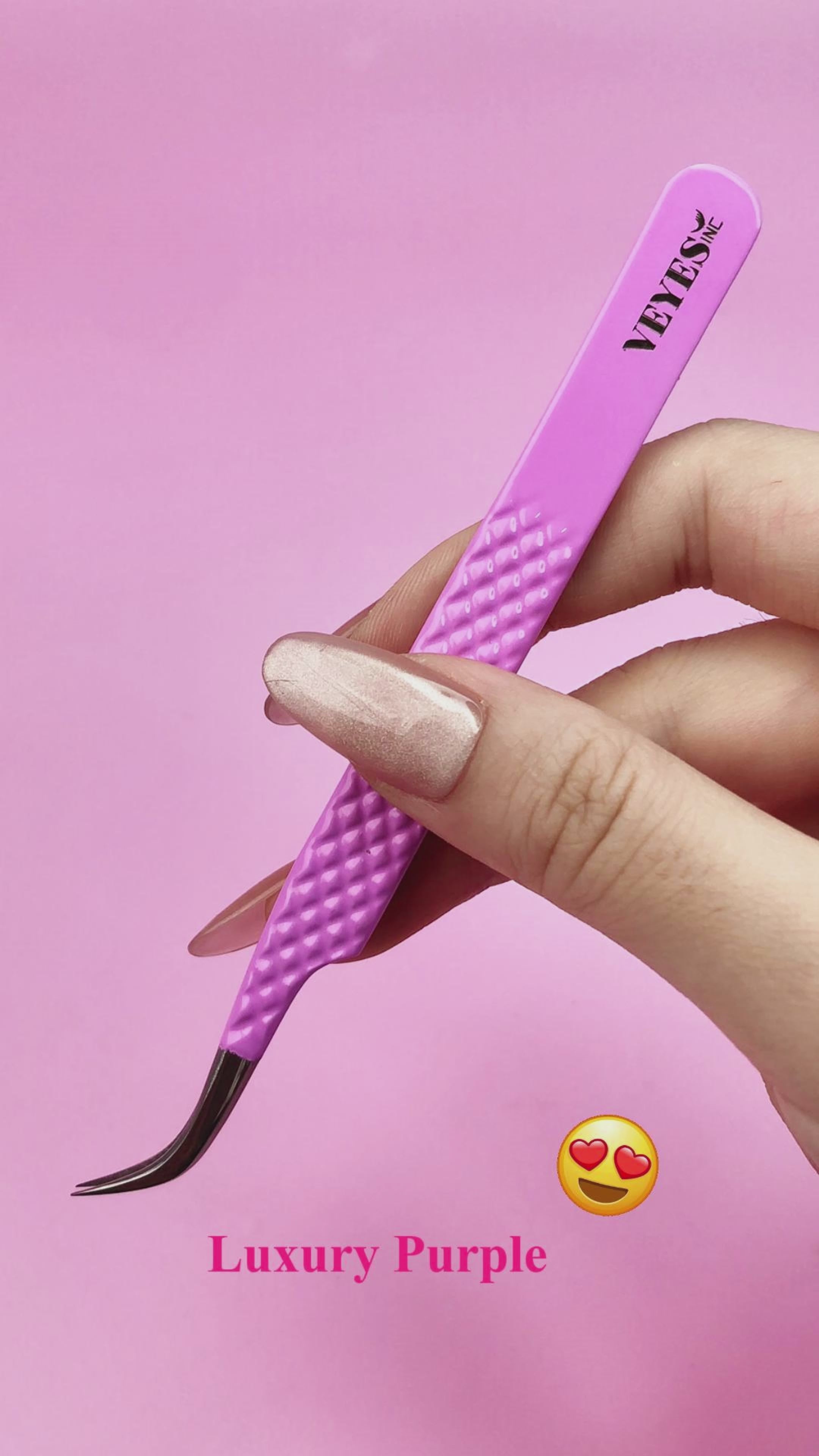 Volume J45 Purple Lash Tweezer