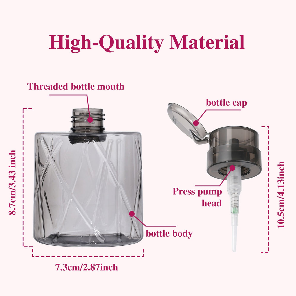 Push-Down Liquid Dispenser 200ML VEYELASH®